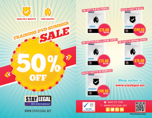 Save 50% on All Health and Safety and Fire Safety DVDs Flyer