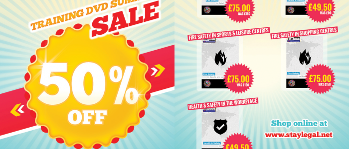 Save 50% on All Health & Safety and Fire Safety DVDs Flyer