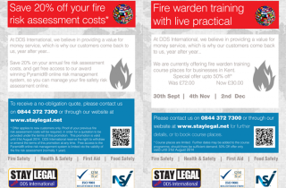 Save 20% off Your Fire Risk Assessment Costs