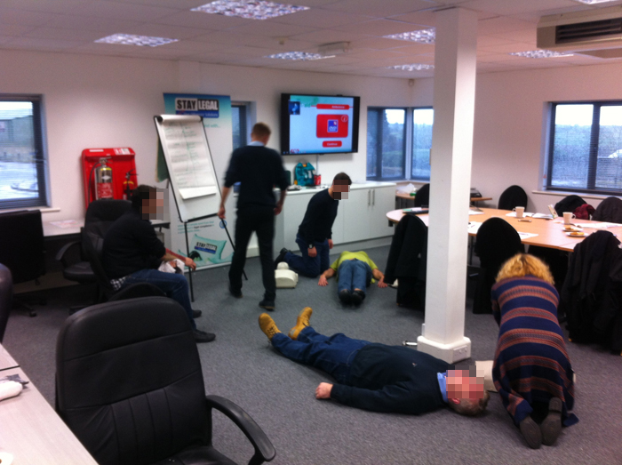 first aid at work in Kent