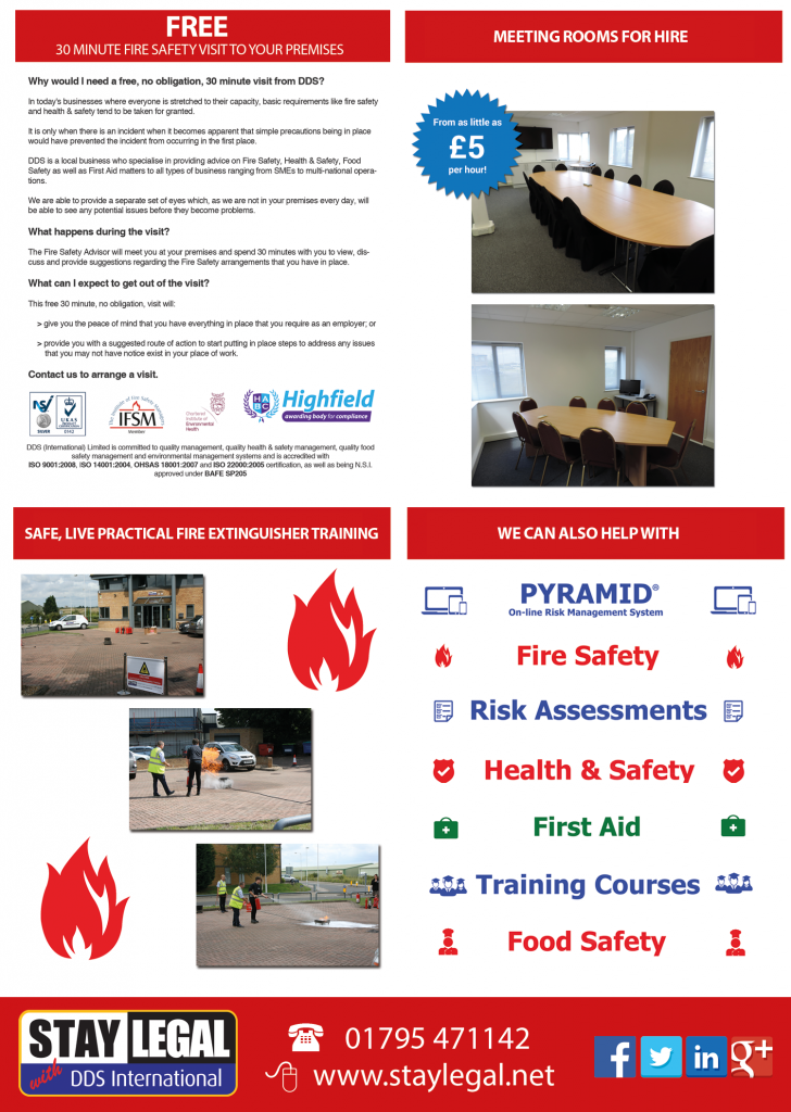 Safety Training Course Promotion