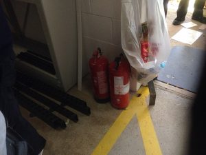 Fire extinguishers