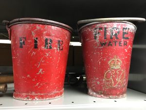 Old fire fighting equipment