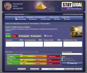 Health and Safety Software Fire Risk Assessment