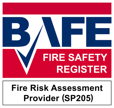 BAFE-Life-Safety-Fire-Risk-Assessment-SP205-Logo